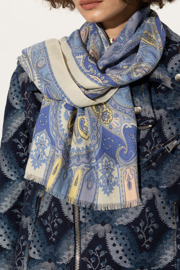 Etro Paisley Scarf Womens Accessories Vitkac